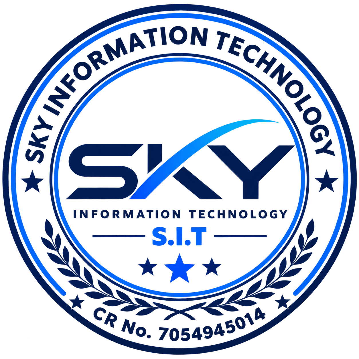 Sky Information Technology S.I.T stamp